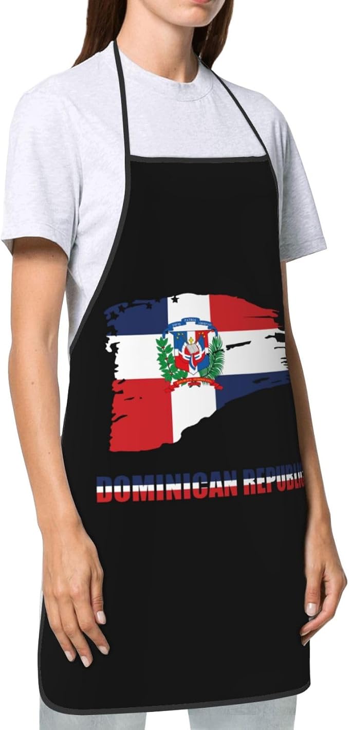 Venezuela Flag Unisex Kitchen Bib Apron Barbershop Coffee Shop With Adjustable Apron