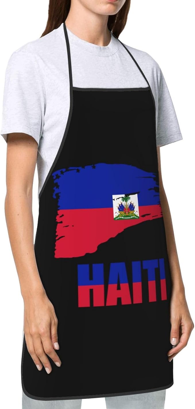 Venezuela Flag Unisex Kitchen Bib Apron Barbershop Coffee Shop With Adjustable Apron