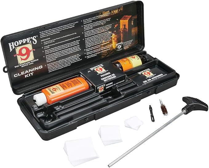 Hoppe's PCO38 No. 9 Cleaning Kit with Aluminum Rod, .38/.357 Caliber, 9mm Pistol