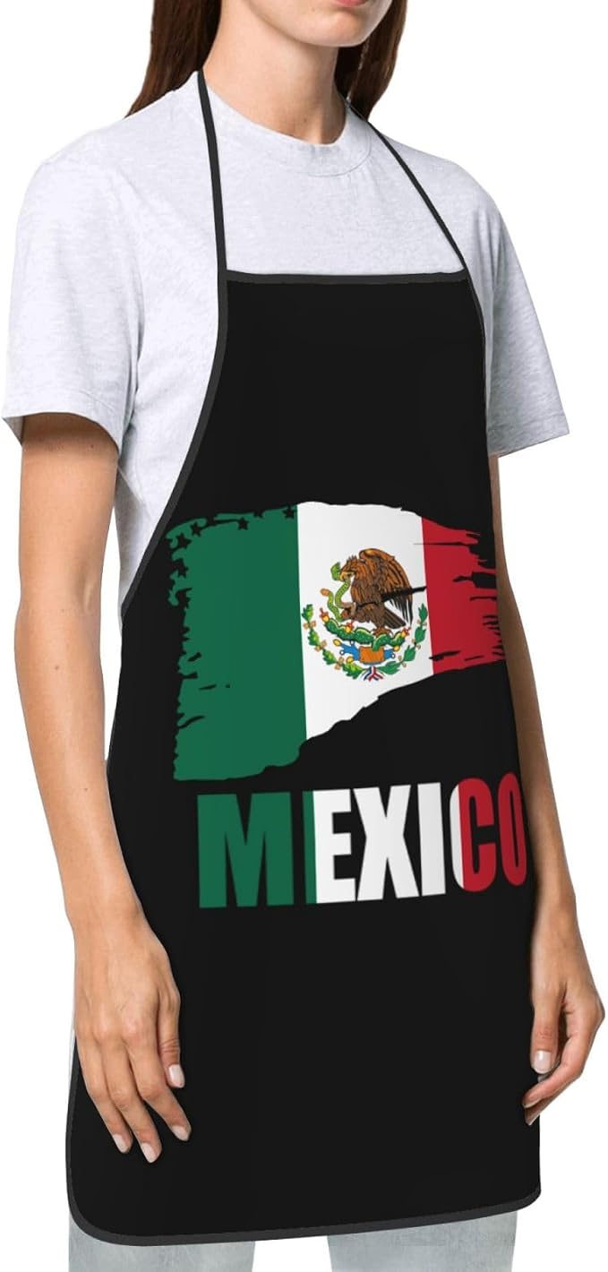 Venezuela Flag Unisex Kitchen Bib Apron Barbershop Coffee Shop With Adjustable Apron
