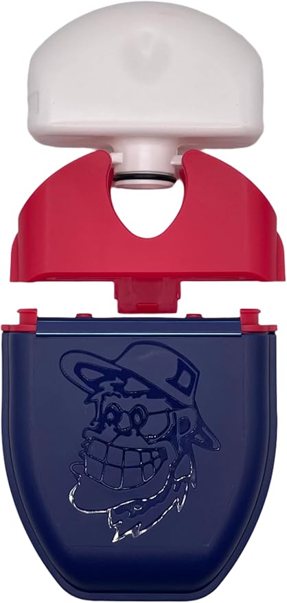 Self-Cleaning Mouthguard and Retainer Case with Cleaning Solution - Storage for, Night Guards, Aligners, Mouthguards – Compatible with Retainer Cleaner Tablets, and Foam