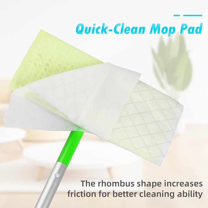 24 Count Unscented Wet Mop Refills for Swiffer Sweeper Wet Pads | One Pad Cleans One Room, Wet Mopping Cloths, For Hardwood Tile Laminate Floors, Mop Not Included