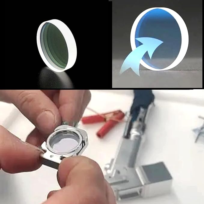 Laser Welding Lens Dia.20mm Focusing Lens,SUP21/23/28T,F400mm CT4.5,Cleaning Machine D20F400 Focus Lenses for Hand-held Welding Head (D20*4.5-F400)