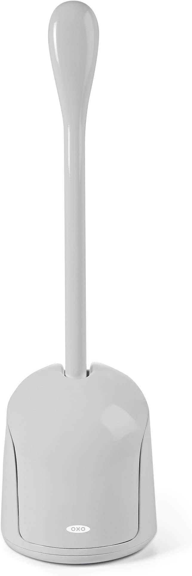 OXO Good Grips Compact Toilet Brush & Canister Bundle - Gray and White