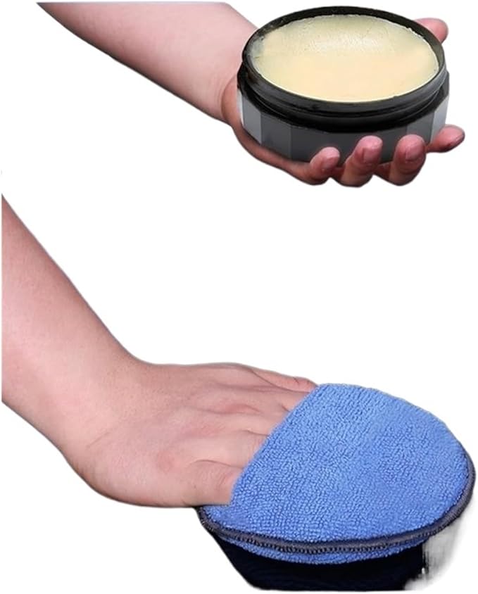 Compatible for Resilience Microfiber Car Wax Applicator Pads 18-Pack with Finger Pocket, Lint-Free