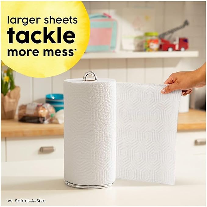 Bounty 2847069 Full Sheet Kitchen Rolls Paper Towels 2-Ply 40 Sheets/Roll