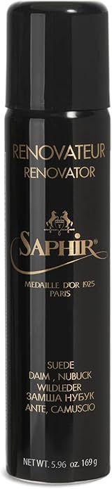 Saphir Medaille d'Or Suede Renovator - Protects and Recolors Suede Shoes, Boots, Handbags, Shoe