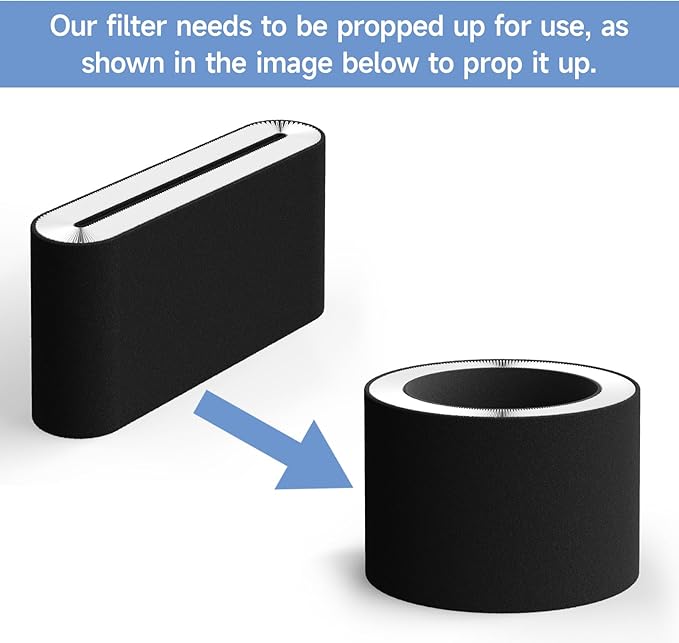 2-Pack 50250-S Replacement Filter Compatible with Honey-Well 24000 24500 50250-S 52500 Purifiers and Kaz 50255 50255-HD Purifiers