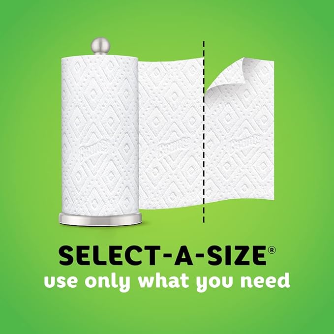 Bounty Select-A-Size Paper Towels, White, 6 Count