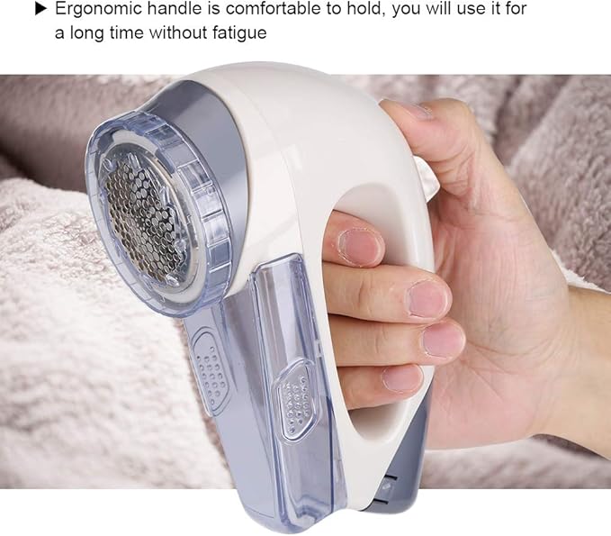 Portable Electric Fabric Shaver Hair Remover Suitable for Clothing, Furniture, Sofas (Without Battery)