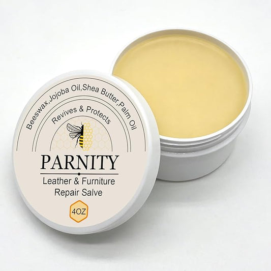 Leather & Furniture Repair Salve,Conditioner for Couches Purse Bag Car Seat,Polisher Moisturizer and Restorer Leather Wood and Vinyl,Prevent Cracking or Fading