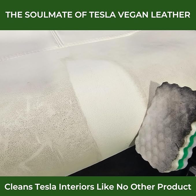 Lithium Cleaning Cubes- Hydrating Car Cleaner Interior for Leather, Plastic, Carpet, Vinyl, and Tesla Vegan Leather - Non Toxic and Color Safe Interior Car Cleaner