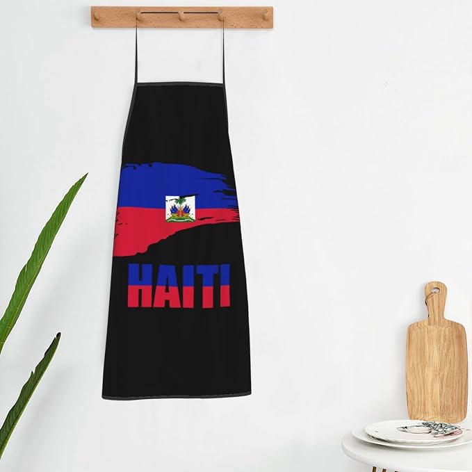 Venezuela Flag Unisex Kitchen Bib Apron Barbershop Coffee Shop With Adjustable Apron
