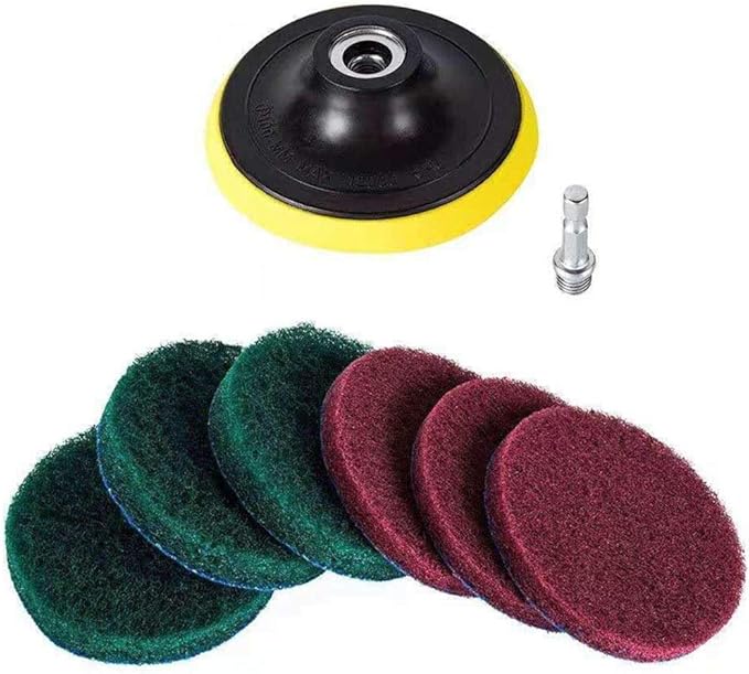 Replacement Part for M.C Car Foam Sponge Cleaning Kit Washer Drill Hand Tool Applicator Adapter Waxing Microfiber