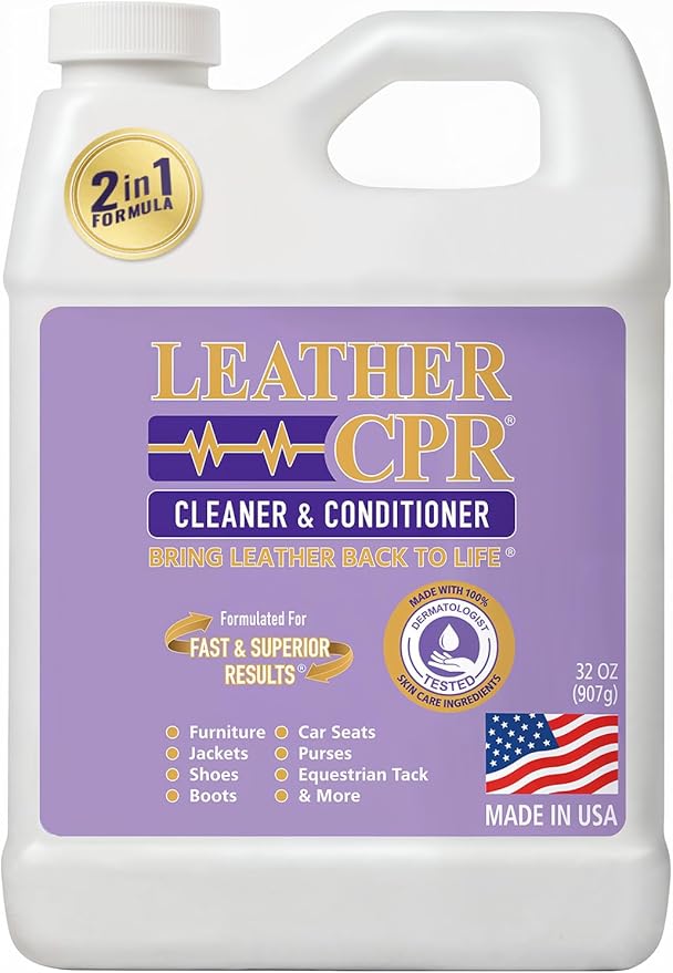 Leather CPR 32oz + Microfiber Applicator + 2 Towels