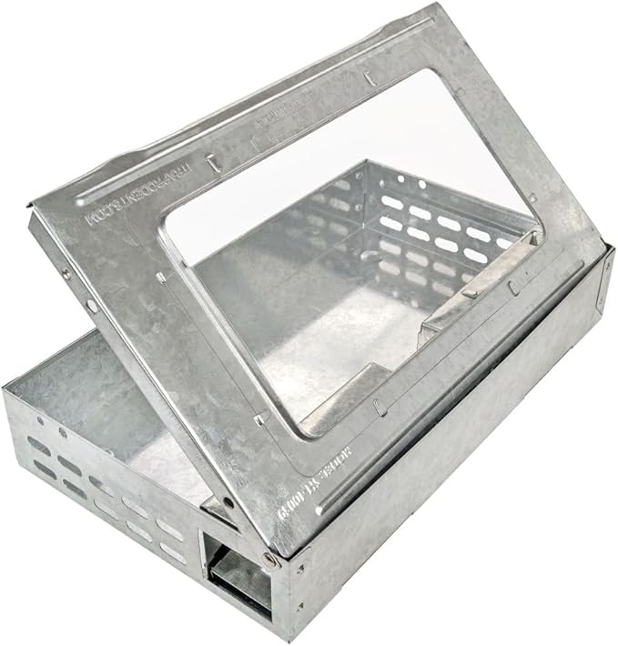 iTrap Multi-Catch Humane Mouse Trap with Clear Top, Repeater Style - 4-Pack for Home & Office | Safe & Effective Rodent Control - Southern Homewares