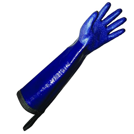 DayMark Safety Systems Steam Gloves, 20", Large, Pair, Blue (IT114513)