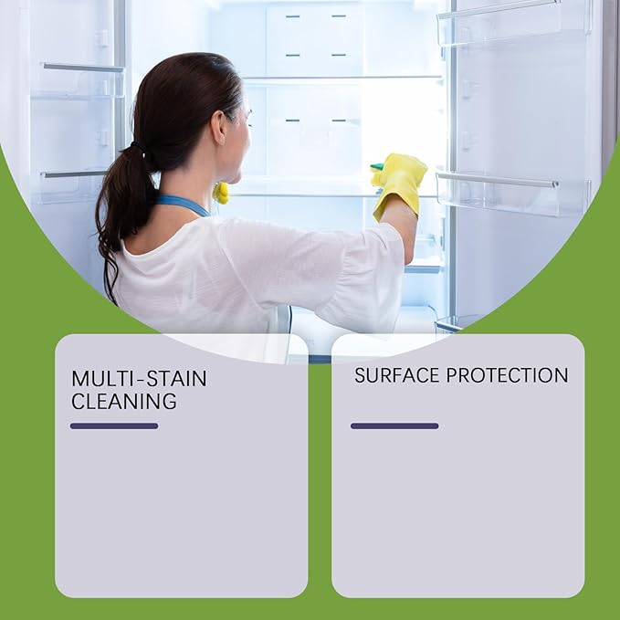 10.56oz Fly Natural Cleanse Formula to Household Appliances, Kitchen Heavy Duty Degreaser Foam & Stubborn Stain Remover, Kitchen Counter Cleaner Spray for Hold,Oven,Stove,Range Hood(1PCS)
