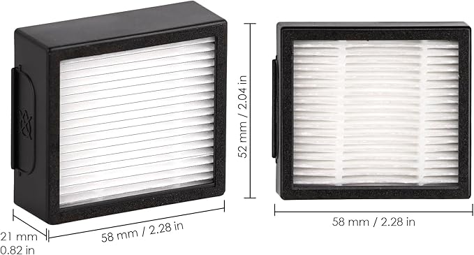 (6 Pack) Combo 10 Max Replacement HEPA Filter for iRobot Roomba Combo j7+ plus, Combo j9+, Combo 10 Max Robot Vacuum HEPA Filters Accessories 【NOT FOR Roomba j7+/ Roomba j9+, Combo i5+/ j5+】