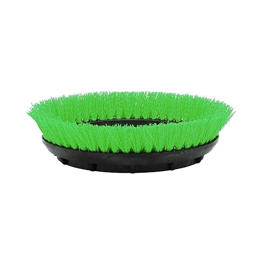 Oreck - 237.057 Commercial 237057 Crimped Polypropylene Scrub Orbiter Brush, 12" Diameter, 0.015" Bristle Diameter, Green, For ORB550MC Orbiter Floor Machine