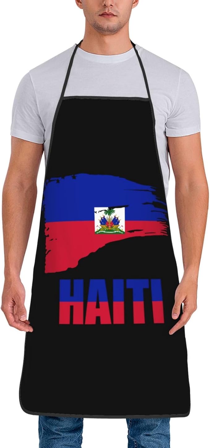 Venezuela Flag Unisex Kitchen Bib Apron Barbershop Coffee Shop With Adjustable Apron