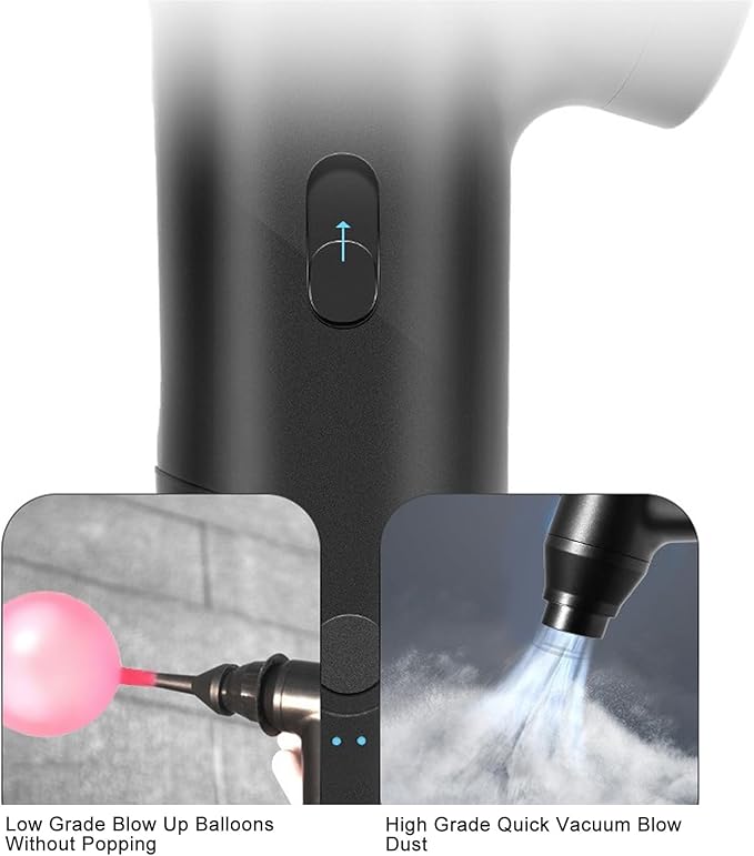 Mini Blower, High Speed Mini Blower Portable and Rechargeable Turbo Air Blower Super, Keyboard and Computer Cleaner, Electric Air Duster