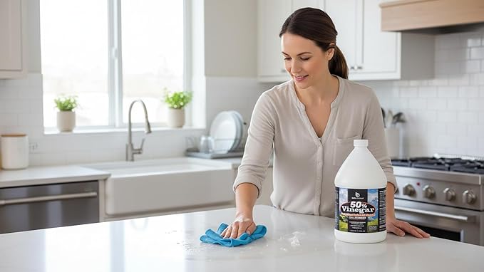 Belle Chemical 50% Pure Concentrated Vinegar – 12.5x Stronger – Indoor and Outdoor Cleaner (1 Gallon) (2)