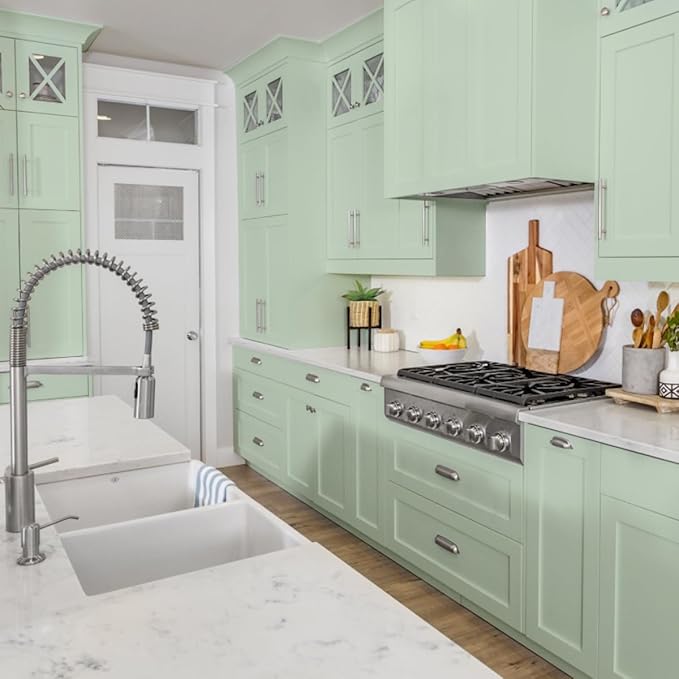 Giani Nuvo Cabinet Paint, Celadon Cove (Quart)
