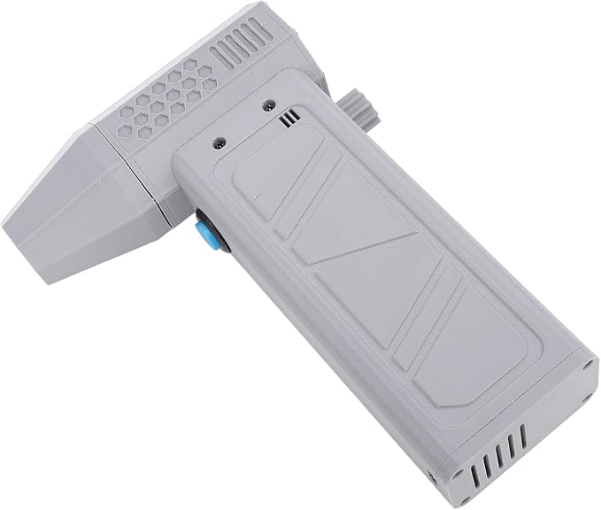 Electric Air Atomizer High Speed PETG Hand Turbo Fan 140000RPM Professional Outdoor Car (Grey)