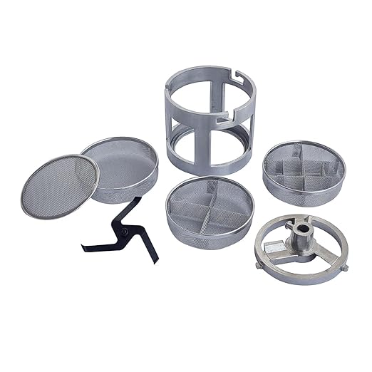 Aluminum Basket for Watch Cleaning Machine 6.9cm Diameter x 5.8cm Height - Mesh Tray for Ultrasonic Cleaner, Watch Repair, Jewelry, Small Parts