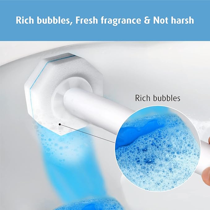50 Count Toilet Wand Refills Compatible with Clorox Disposable Toilet Brush