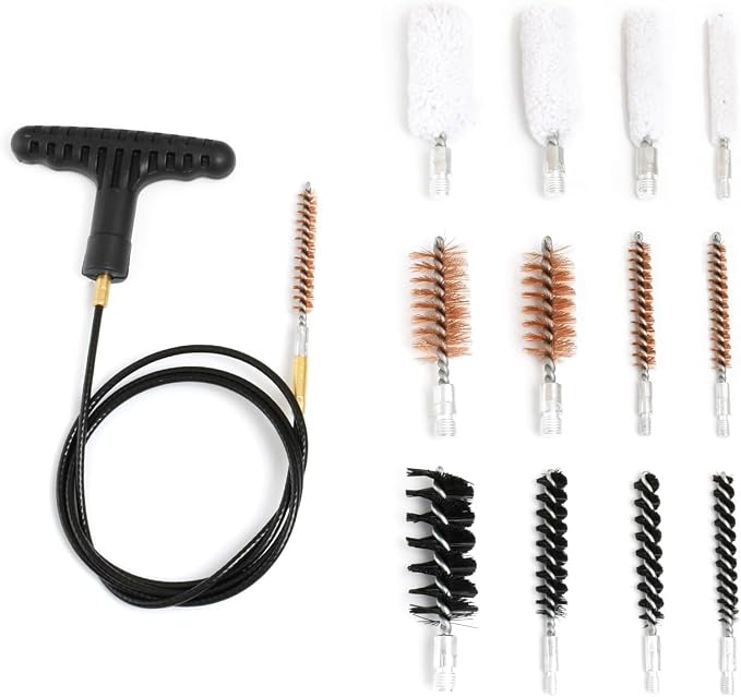 Gun Cleaning Kit Universal Gun Cleaner for Shotgun, Pistol, Rifle, All Guns with Lightweight Carrying Case