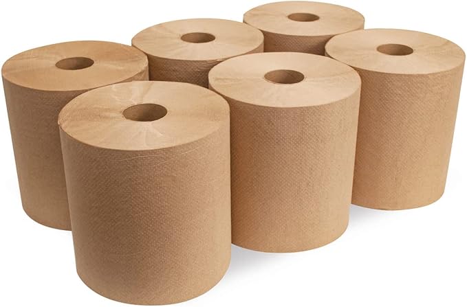 Towels, 8-Inch x Brown
