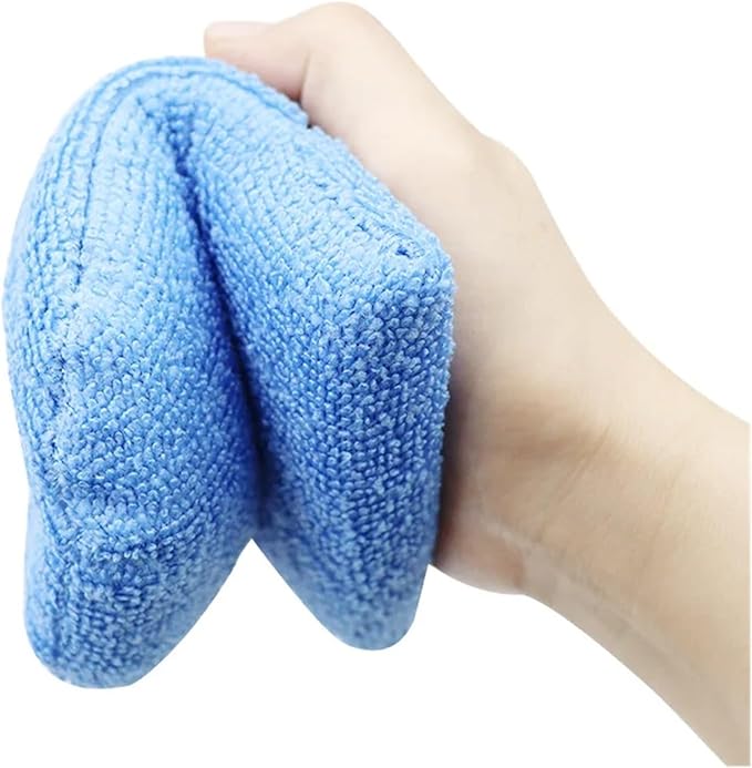 1/10pcs Car Wax Applicator Mitts Microfiber Waxing Polish Pad Sponge Auto Soft Wax Polishing Foam Applicator Car Cleaning Mitts(2pcs Grey)