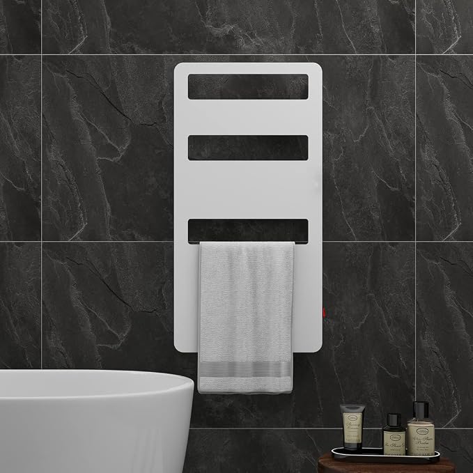 Heated Towel Rack for Bathroom, Towel Warmer Wall Mounted, Electric Towel Warmers for Bathroom, Bath Towel Heater, Towel Drying Rack- 35.4 x18 inch