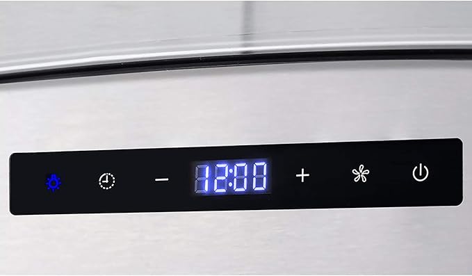 COSMO COS-668AS900 36 in. Vista Collection 380 CFM Ducted Wall Mount Range Hood, Touch Controls, LED Lights, Stainless Steel