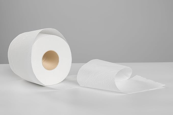 24 Rolls of Bamboo Toilet Paper - 3-Ply, King- Sized Sheets Made From Tree-Free, ECF Paper - Zero Plastic Packaging, Septic Safe, No Forever Chemicals (24 Pack, 24.0, Pack)