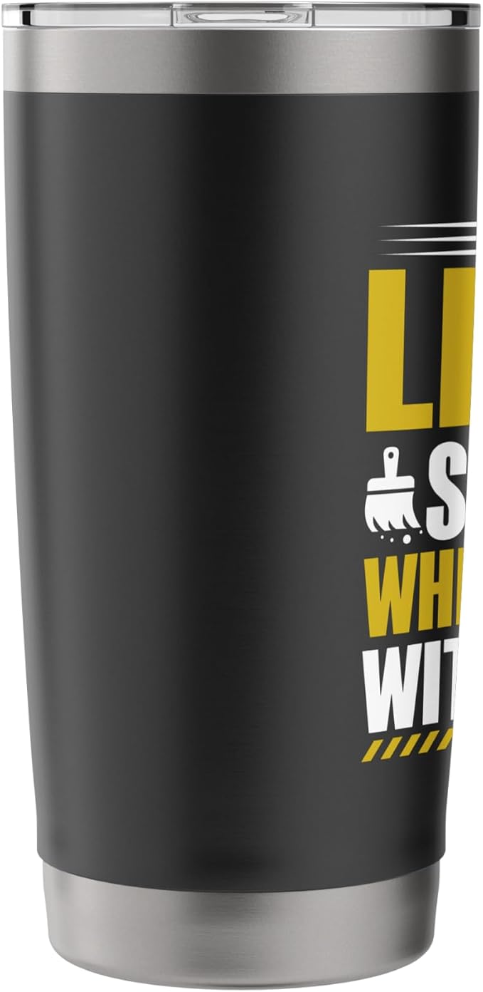 I leave a little Sparkle wherever i go with bleach Cleaning Stainless Steel Insulated Tumbler