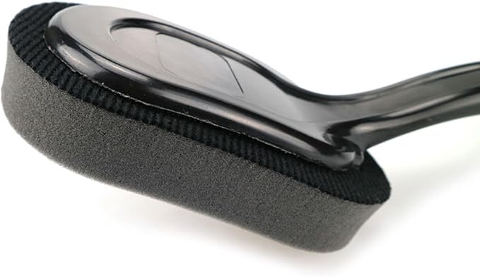 Car Wheel Polishing Waxing Sponge Brush ABS Washing Cleaning Tire Dressing Applicator Pads