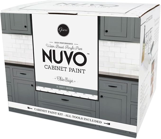 Giani Nuvo Cabinet Paint Kit, Olde Sage