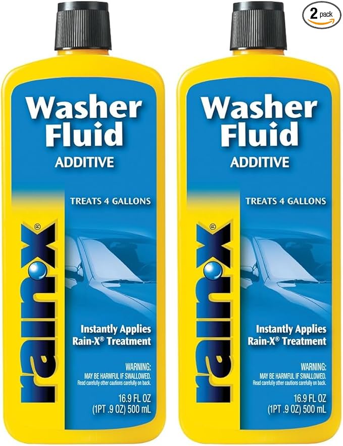 Rain-X RX11806D Washer Fluid Additive-16.9 fl. oz, 500. ml, (Pack of 2)