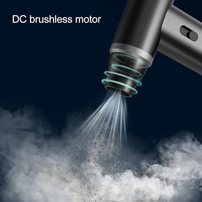 110000RPM Fan Customizable Wind Speed, Compressed Air Duster Powerful deep Cleansing, Dry Blower for Home Office car Computer Keyboard Outdoors