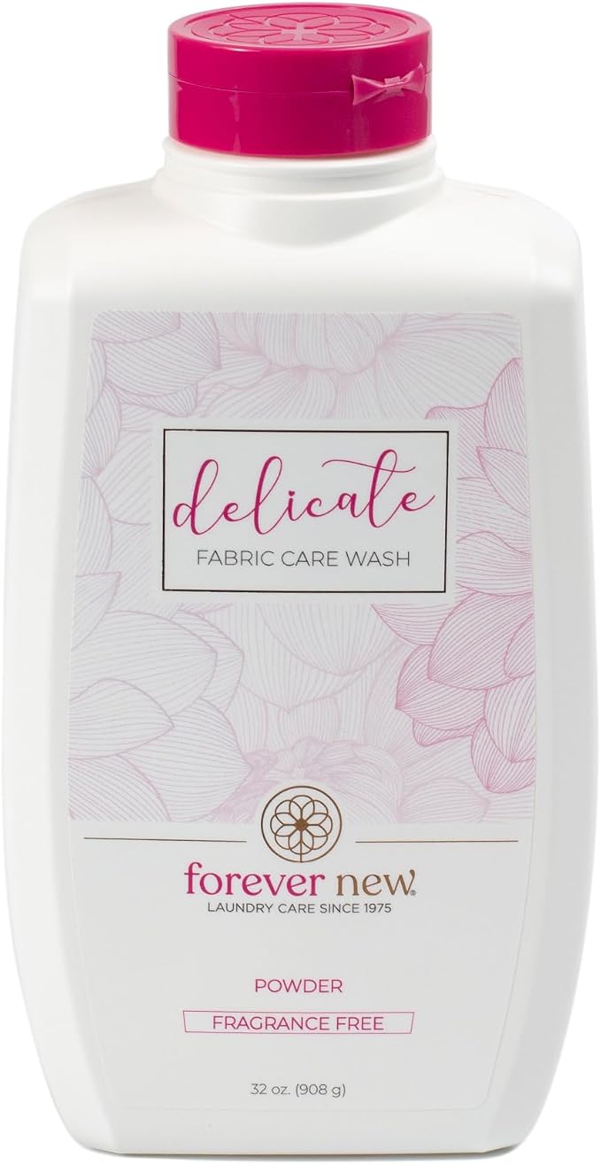 Forever New Granular Fabric Care Wash Unscented - 64oz (2pack) Natural Laundry Detergent