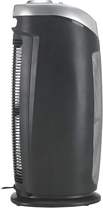 GermGuardian Air Purifier with HEPA 13 Filter, for Home, Bedroom, Allergies, Pet Hair, Removes 99.97% of Pollutants, Covers Large Room up to 740 Sq. Foot Room in 1 Hr, 22", Gray, AC4820