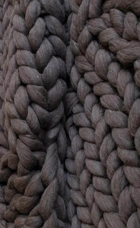 Natural Wool Bulk roving, 4 lb. Best Wool for Spinning, arm Knitting, Felting, Chunky Blankets and Tapestry. Natural Colors, un-Dyed. (Mocha, 4 lb)