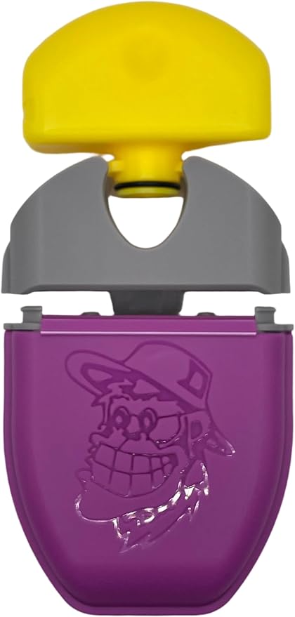Self-Cleaning Mouthguard and Retainer Case with Cleaning Solution - Storage for, Night Guards, Aligners, Mouthguards – Compatible with Retainer Cleaner Tablets, and Foam