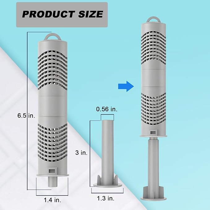 Spa Hot Tub Filter Mineral Sticks Silver Ion Cartridge for Hot Springs Spa Mineral Sticks for Hot Tub Filter Keep Spa Water Crystal Clear(2Pcs)
