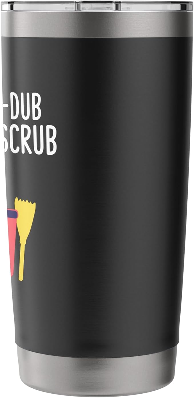 Scrub a dub dub time for a Scrub Cleaning Stainless Steel Insulated Tumbler