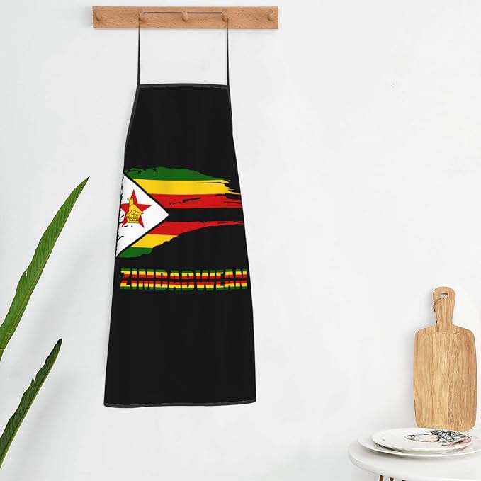 Venezuela Flag Unisex Kitchen Bib Apron Barbershop Coffee Shop With Adjustable Apron