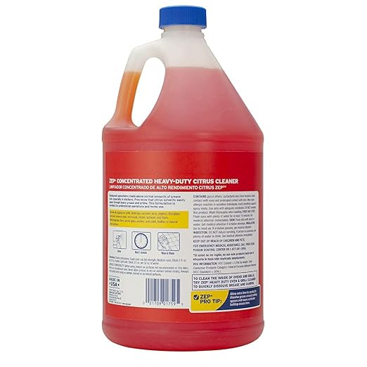 Simple Green 73434010 14010 Industrial Cleaner & Degreaser, Concentrated, Lemon, 1 gal Bottle & Zep Heavy-Duty Citrus Degreaser Refill - 1 Gallon - ZUCIT128 - Professional Strength Cleaner